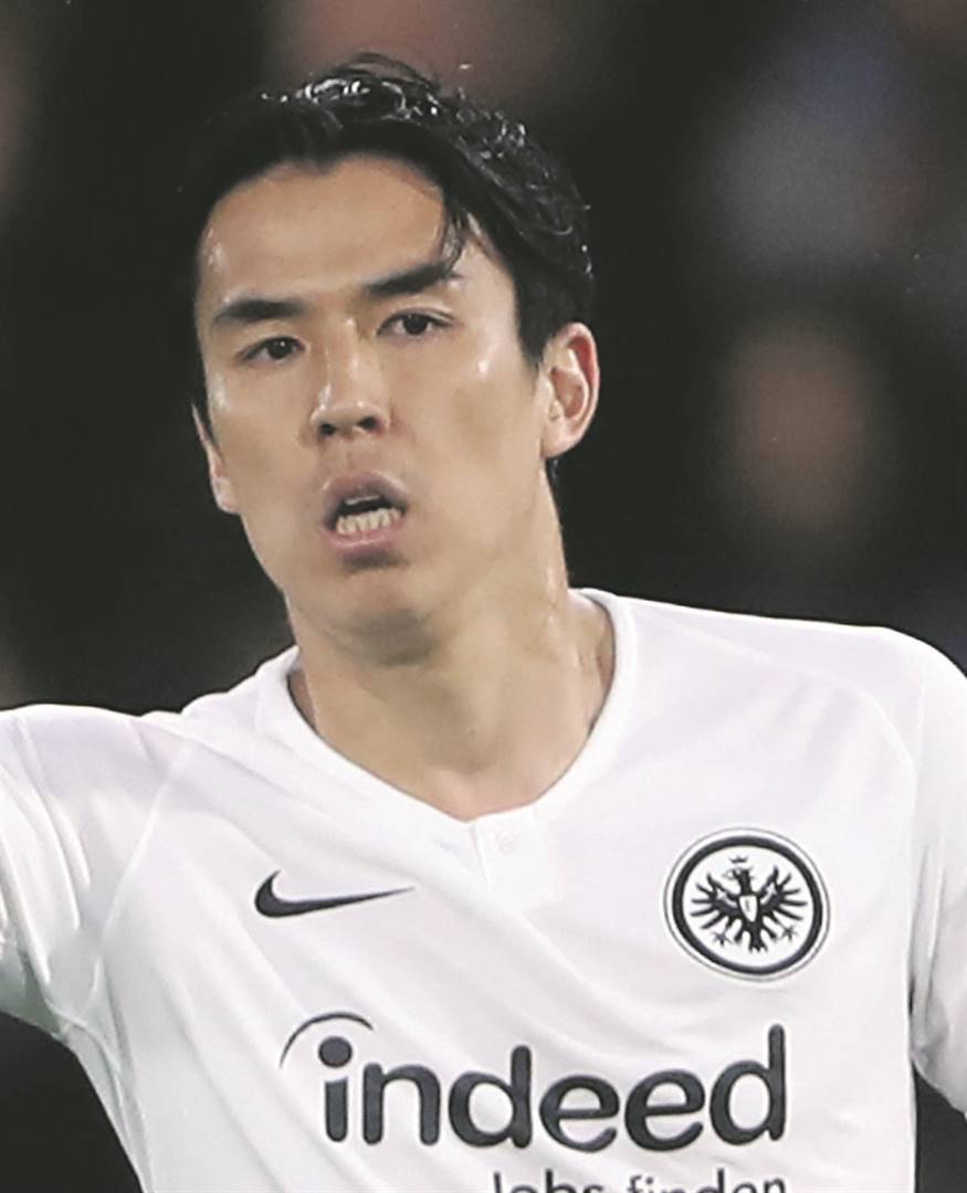 MAINSTAY Makoto Hasebe plays for Eintracht Frankfurt 