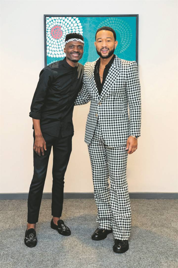 Mthandazo Gatya was thrilled to have performed with global star John Legend.