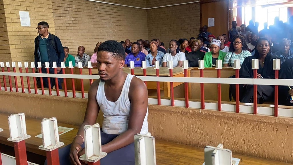 The third suspect in the Jukukyn New Year murder, Sizwe Msibi, appeared in court with a T-shirt with blood stains. Photo by Keletso Mkhwanazi