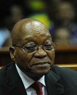 Former president Jacob Zuma appears in the Durban high court on corruption charges (Photo: Felix Dlangamandla, Netwerk24)
