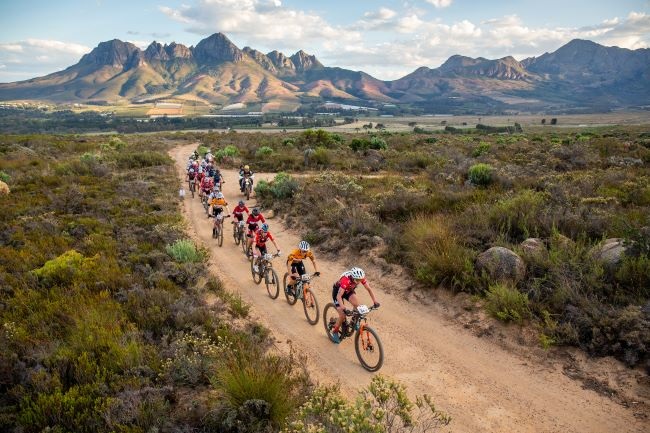 
The 2023 Cape Epic route has been revealed, with Lourensford featuring prominently. A trail network I am unfamiliar with and only ride for Wines2Whales. (Photo: Sam Clark)

