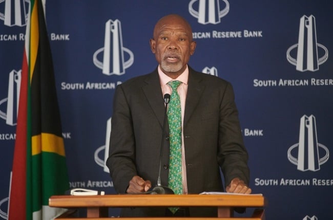 South African Central Bank Governor Lesetja Kganyago