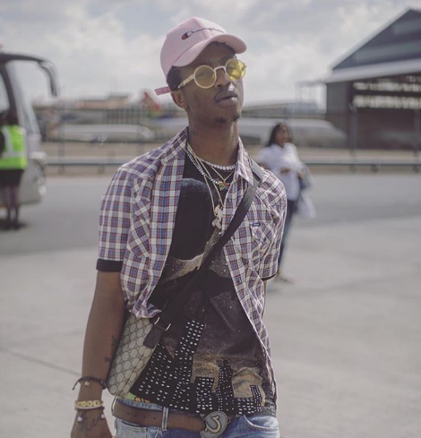Emtee's had his first stint on the catwalk. Photo: Instagram