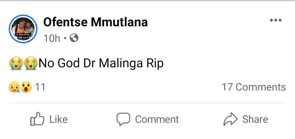 Dr Malinga