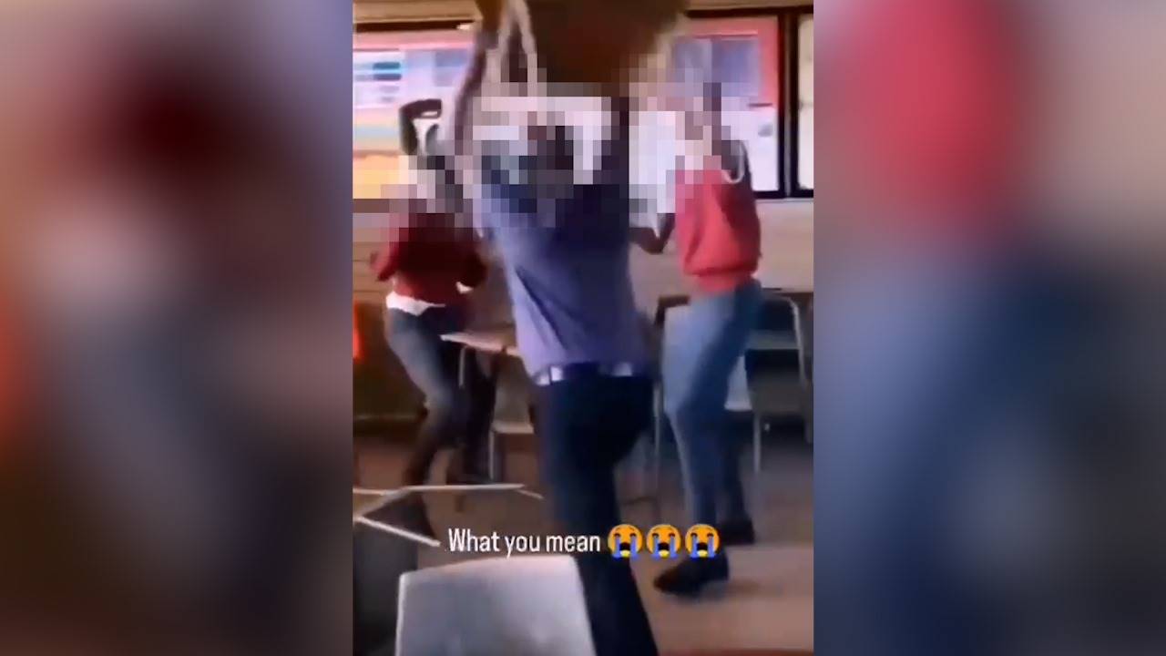 Glenvista High School in Johannesburg called a parents' meeting on Tuesday after a video clip of a teacher and two pupils fighting went viral last week. 