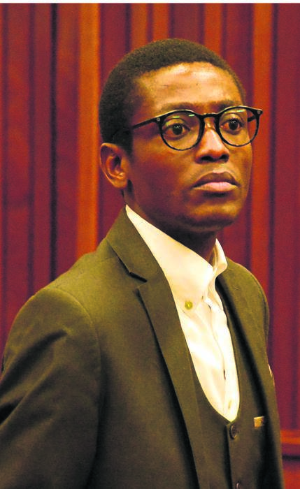 Mamelodi&#39;s Vusi ‘Khekhe’ Mathibela during his recent appearance in court. Photo by Morapedi Mashashe
