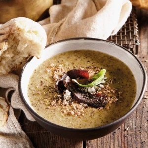 Photo: Biltong and broccoli soup