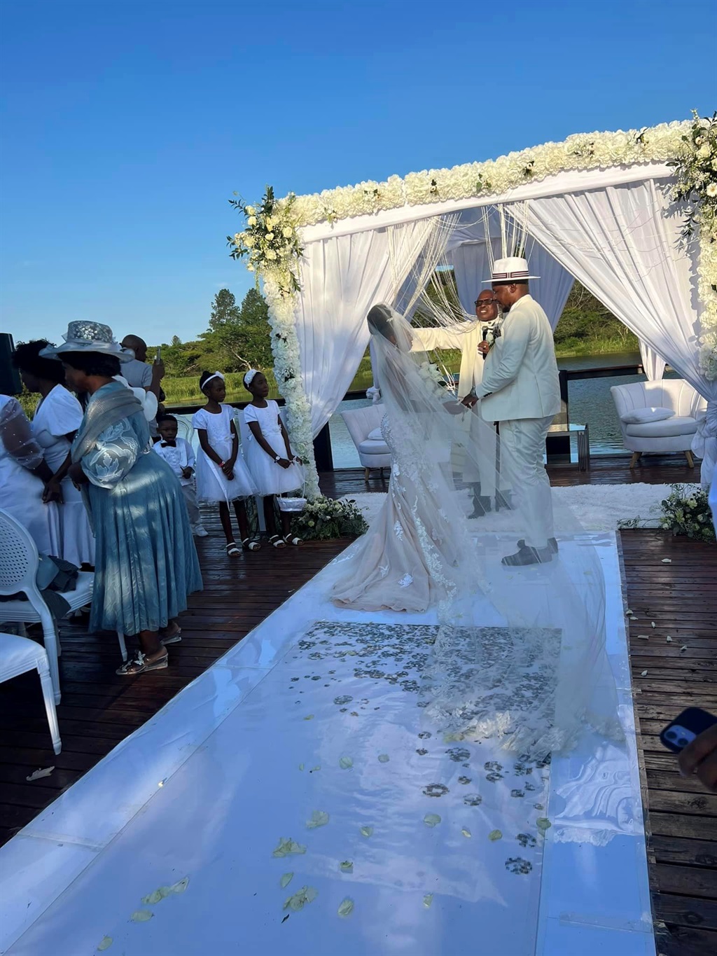 Naledi Chirwa got married over the weekend. Photo 