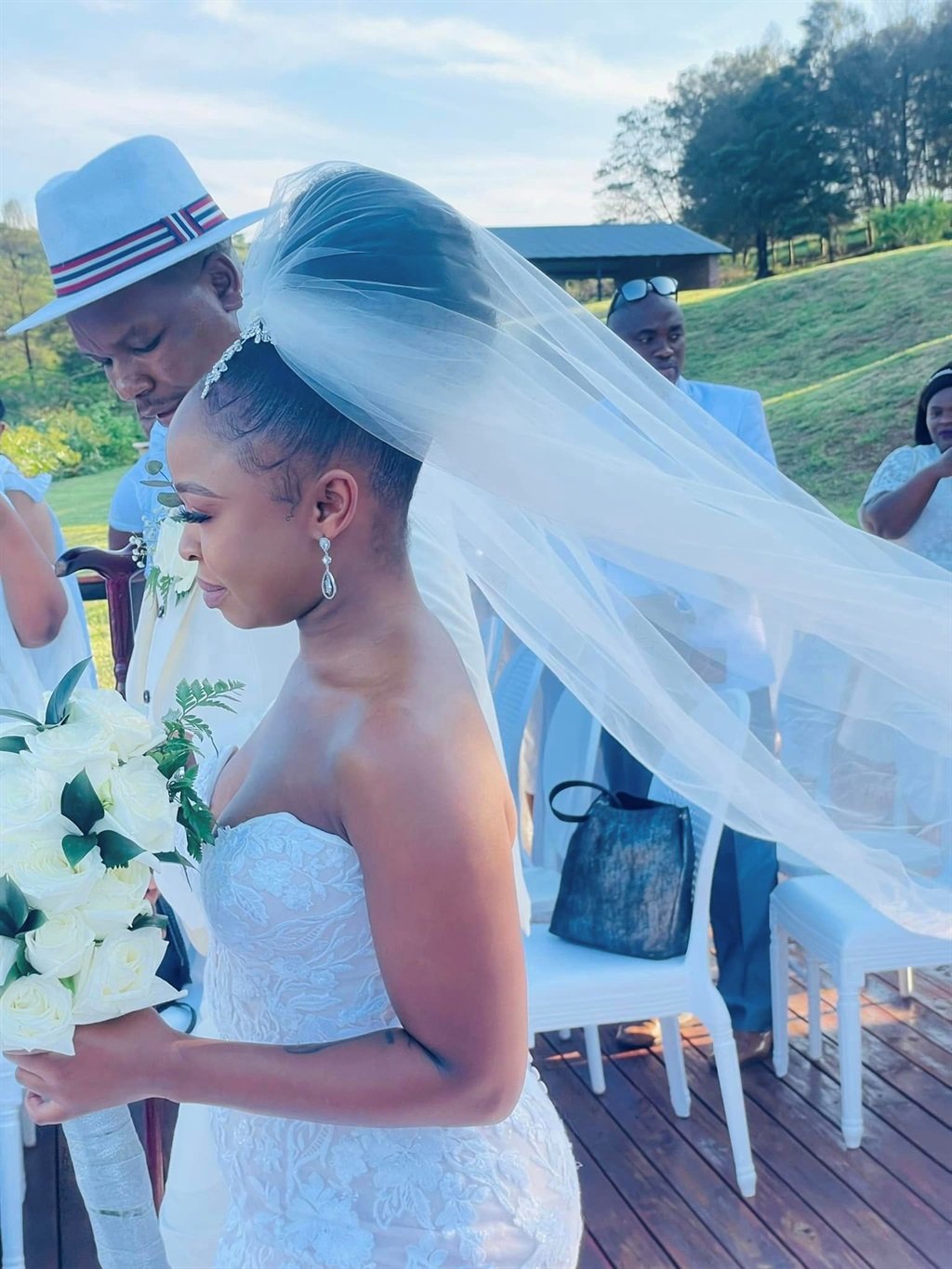 Naledi Chirwa got married over the weekend. Photo 