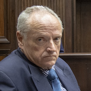 Murder accused Robert ‘Rob’ Packham during closing arguments of his trial at the Western Cape High Court on April 25, 2019 in Cape Town. Picture: Gallo Images/Netwerk24
