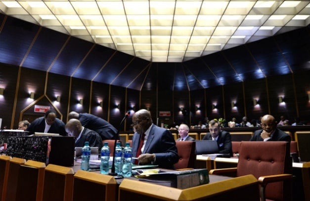 Former president Jacob Zuma battling corruption charges in court. (PHOTO: Felix Dlangamandla)