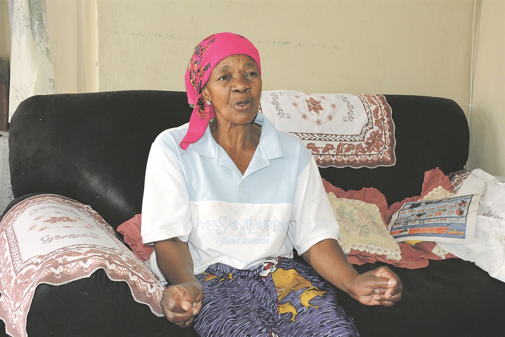 Gogo Margaret Baloyi believes that she came back from the dead.     Photo by            Muntu Nkosi