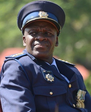 National police commissioner Lieutenant-General Khehla Sitole. 