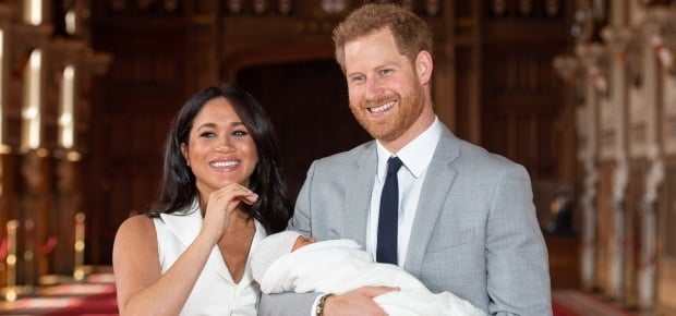 Meghan and Harry with baby Archie. (PHOTO: Getty/Gallo Images)