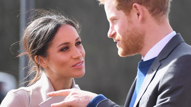 Meghan Markle with Prince Harry during a visit to Northern Ireland.