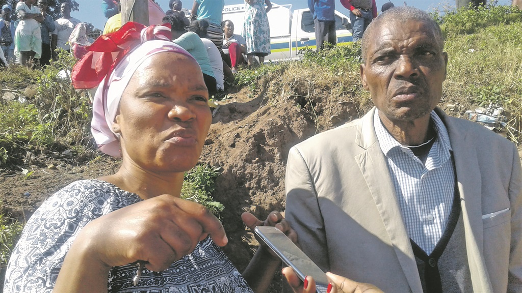 Fikile Makhathini and her uncle Joseph say they’re still in shock.          Photo by Mbali Dlungwana