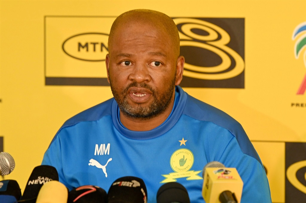 Mngqithi during his MTN 8 press conference this we