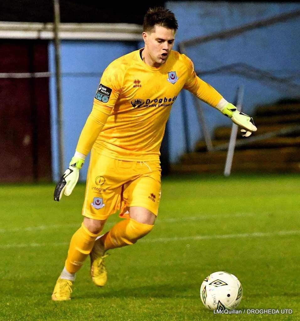 Jethren Barr made his debut for new club Drogheda United.
