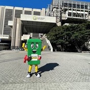 Cape Town introduces anti-litter mascot 'Bingo' to encourage people to stop littering