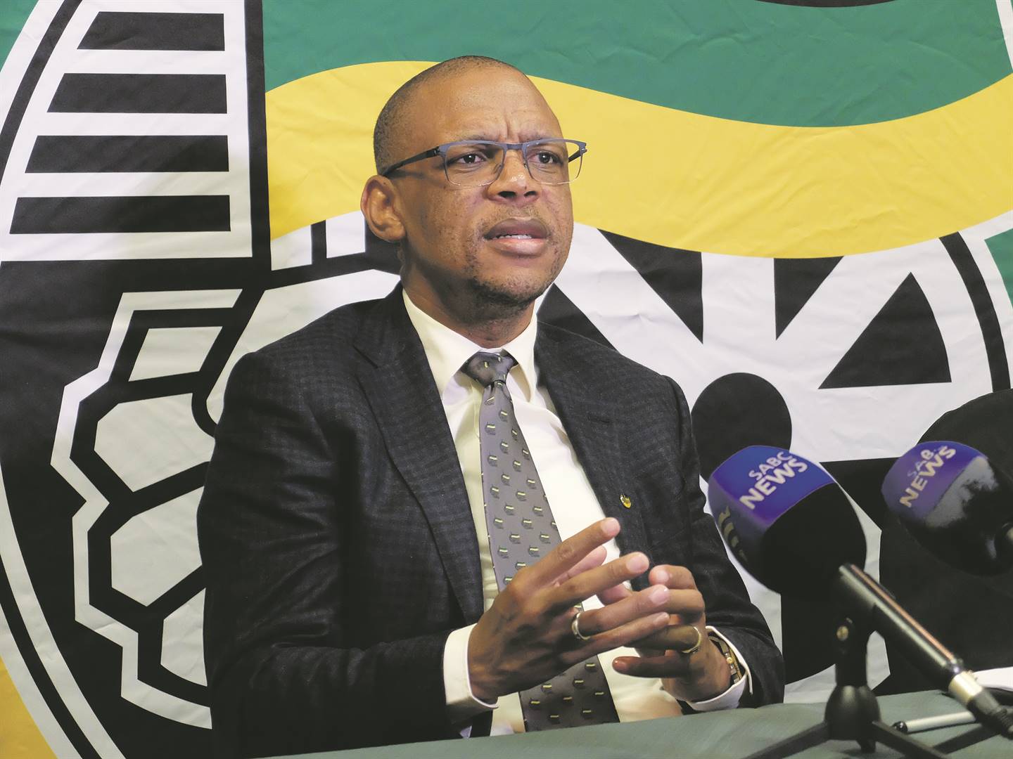  ANC's national spokesperson Pule Mabe. Photo: File 