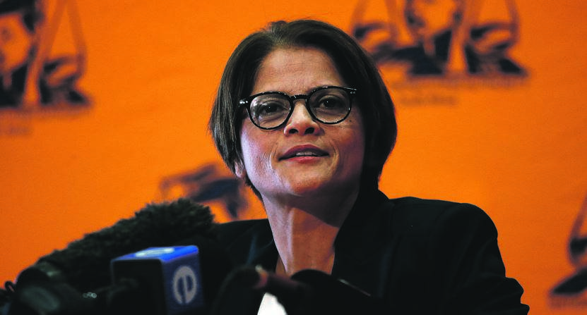 Advocate Hermione Cronje is confident as she takes on the mammoth task of ensuring SA’s looters will be sent to jail. Picture: Gallo Images/Phill Magakoe