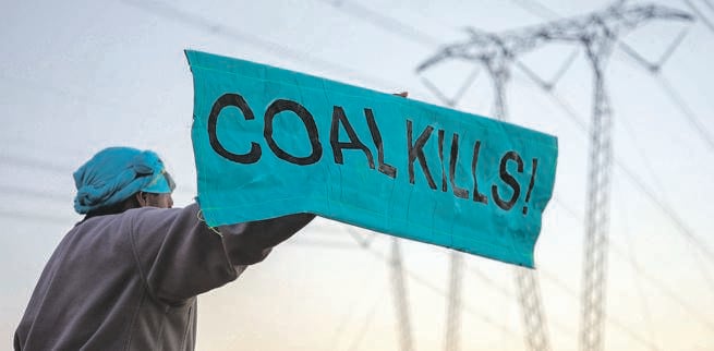 Africans rose up this Africa Day to call for a coal-free future as evidence mounts that the climate crisis is more than just an environmental crisis but a looming humanitarian one too. Picture: supplied