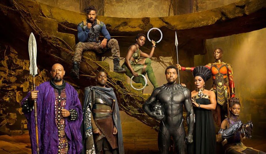 The cast of Black Panther. Marvel Studios
