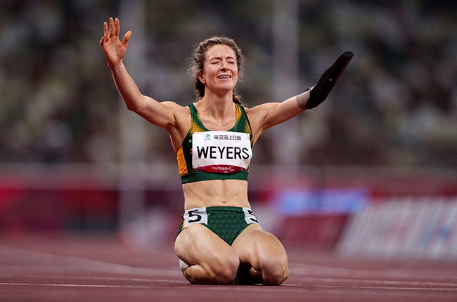 South African para-athlete Anrune Weyers