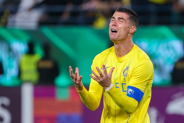 Cristiano Ronaldo was seemingly mocked after Al Nassr's shock AFC Champions League exit on Monday. 