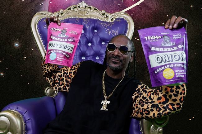 Snoop Dogg has released Snazzle Os, a cannabis-infused, edible snack.