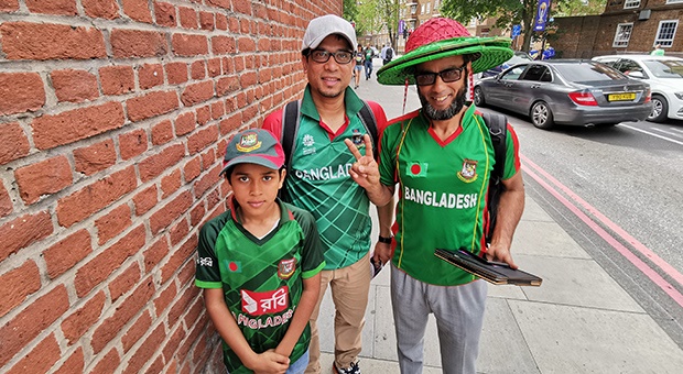 A Bangladeshi family living in London arrives at t