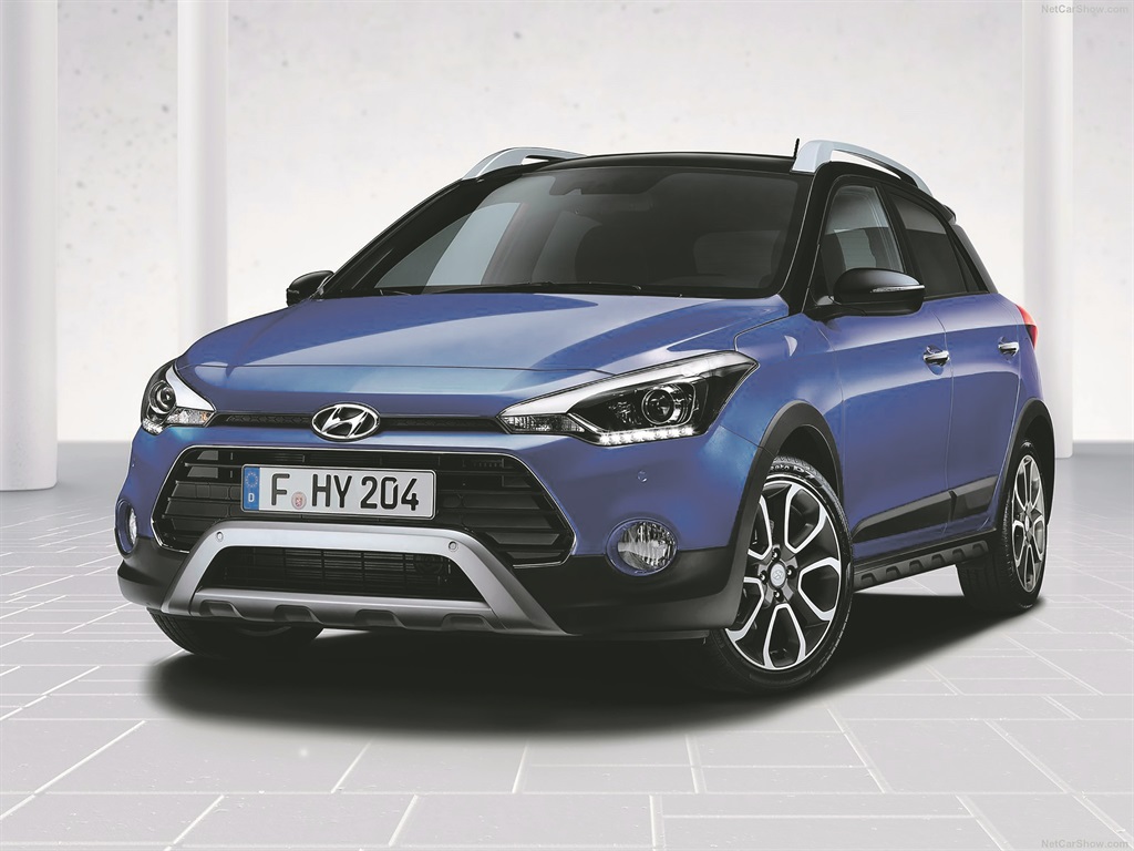 The facelifted Hyundai i20 Active has added SUV design treatments to give it that crossover look.