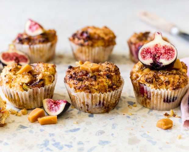 beautiful fig muffins