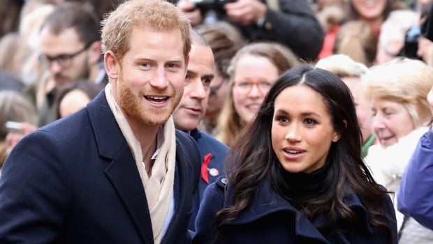 Prince Harry pictured with Meghan Markle.