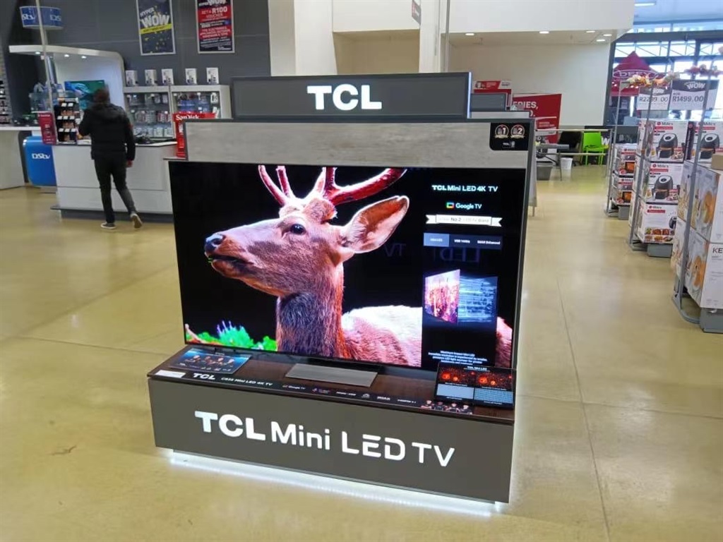 TCL TVs are now available at 21 Pick n Pay Hypermarket stores around the country. 