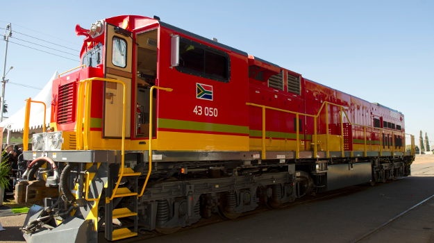 The unveiling of Loco42 - the most advanced and most locally built diesel locomotive in SA, on June 27, 2012 in Pretoria.  (Photo by Gallo Images / Foto24 / Deaan Vivier)