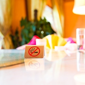 Most restaurant owners and managers support the ban of smoking sections.