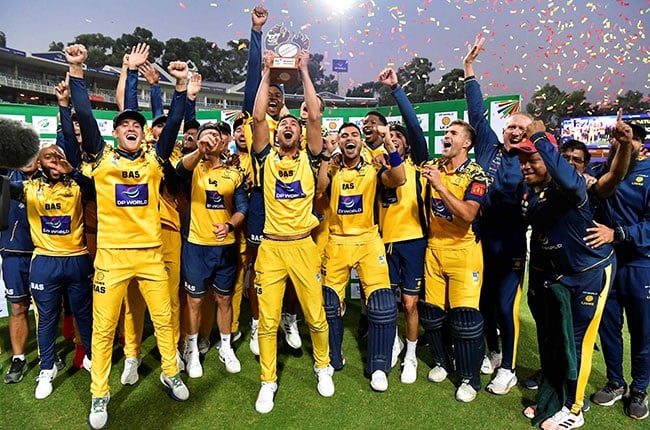 Lions are crowned 2024 CSA T20 Challenge champions. (Sydney Seshibedi/Gallo Images)