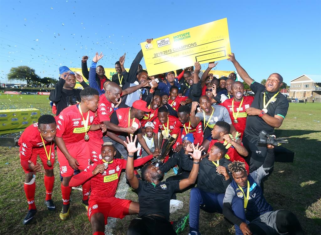 ABC Motsepe League playoffs champions JDR Stars want to take the NFD by storm next season.
Photo: Gallo Images 