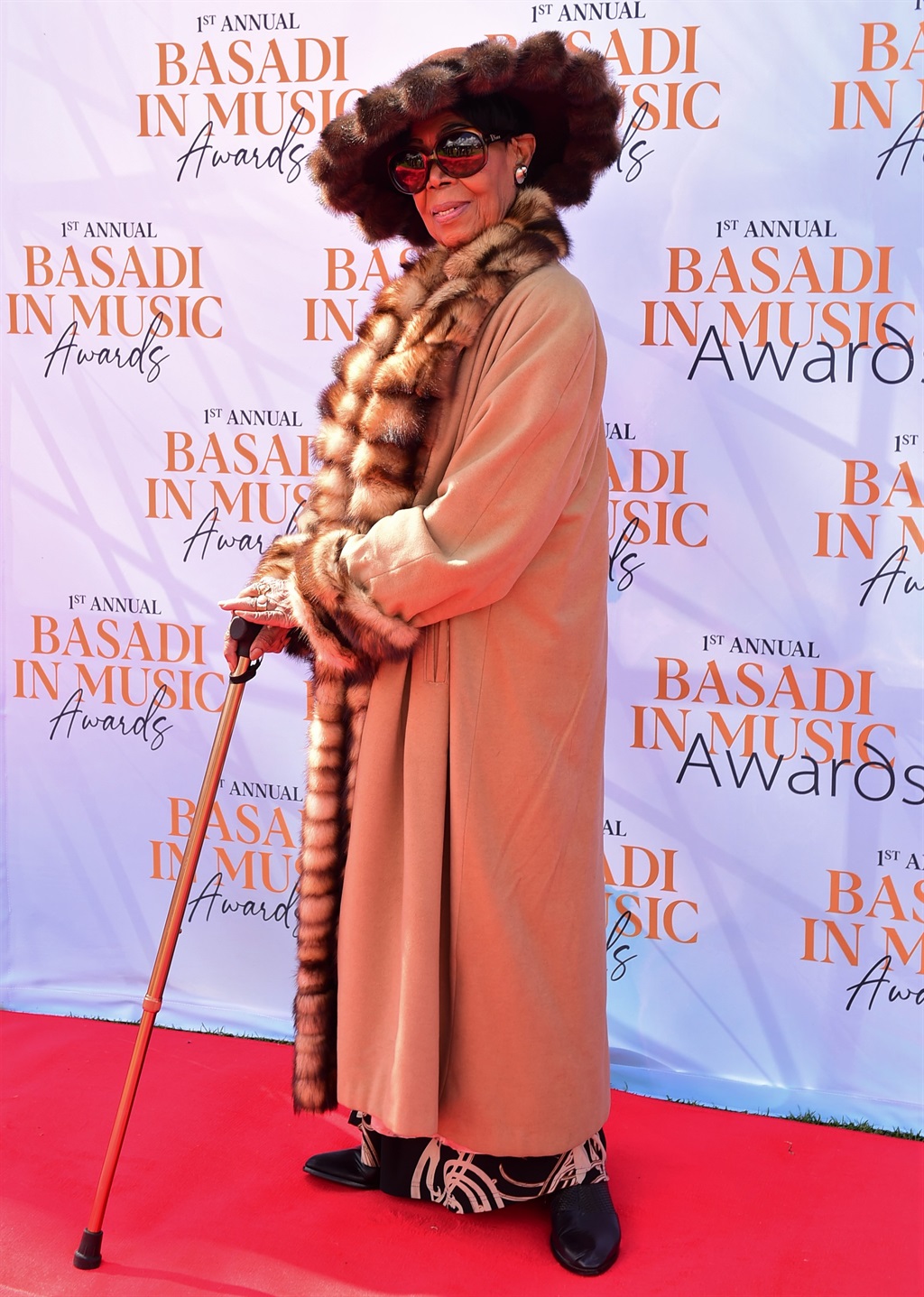 Abigail Kubeka will be honoured with a Lifetime award at the Basadi In Music Awards. Photo from Morapedi Mashashe.  