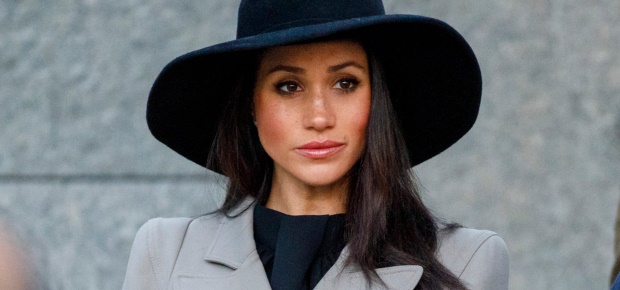 Meghan Markle attends an Anzac Day dawn service at Hyde Park Corner on April 25. (PHOTO: Getty Images)