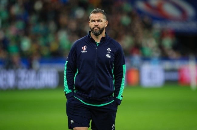 Ireland head coach Andy Farrell. (Photo by Craig Mercer/MB Media/Getty Images)