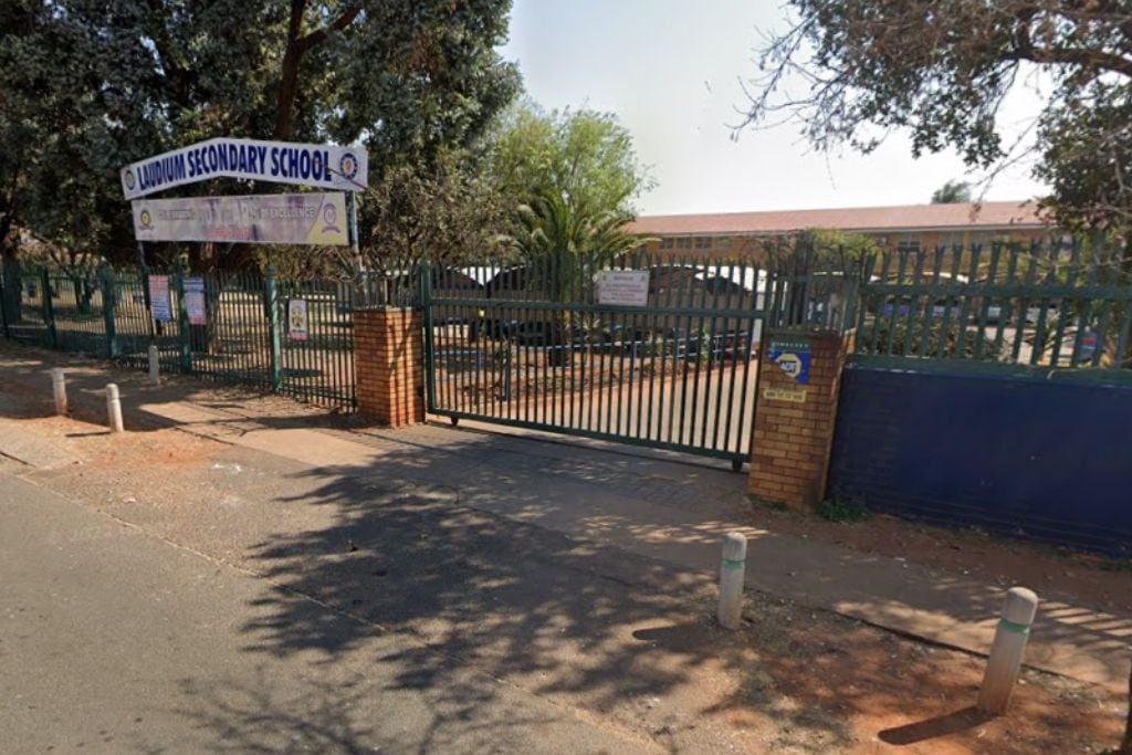 Laudium Secondary School charged a Grade 9 pupil with bringing its name into disrepute after she revealed the school's monthly fees at an EFF meeting. (Google Maps/Image captured: 2022)