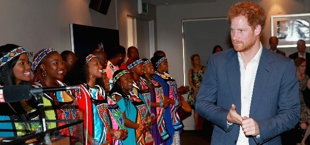 Prince Harry in Soweto. (Photo: Getty/Gallo images)
