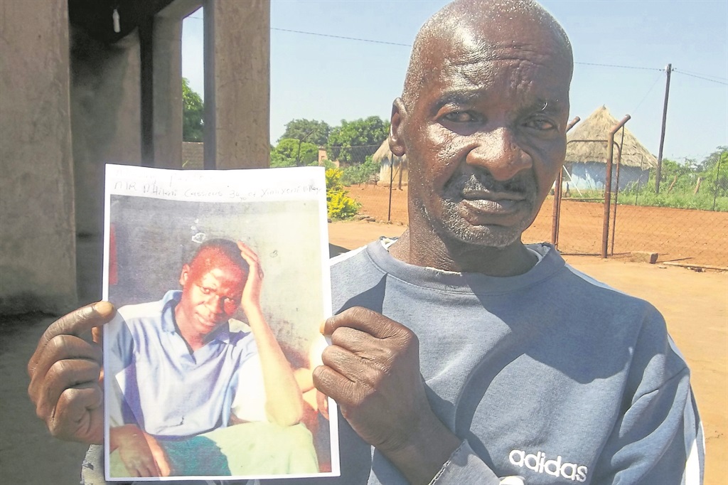 Mkhulu Risimati Mtileni needs help to find his missing son, Cassious.                 Photo by Mzamani Mathye