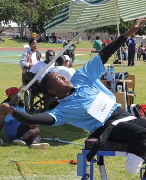 Nonny has broken several South African javelin records. 
(Photo: Supplied) 