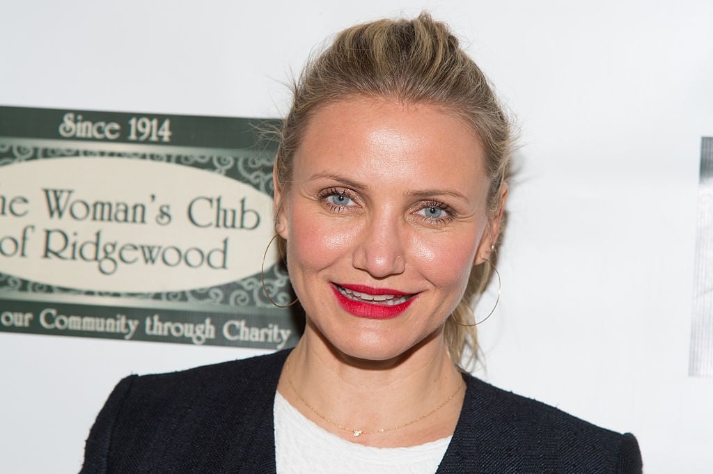Cameron Diaz Visits the Woman's Club of Ridgewood on 7 April 2016 in Ridgewood, New Jersey.  (Dave Kotinsky/Getty Images)