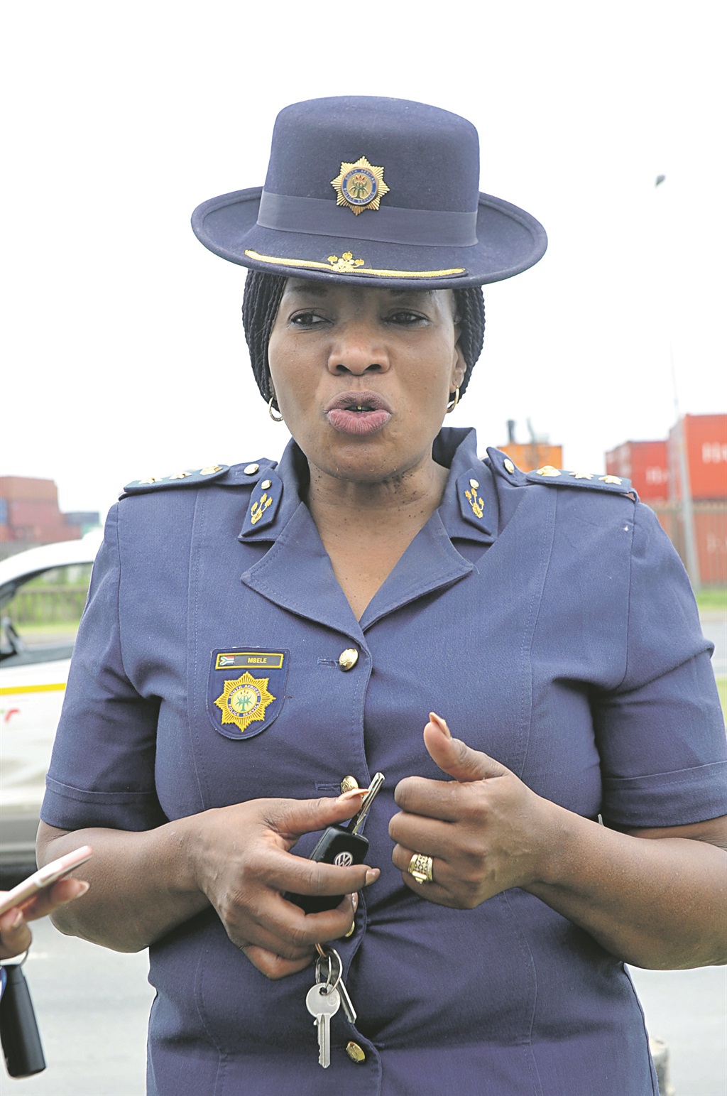 KZN police spokeswoman Colonel Thembeka Mbhele confirmed cops are investigating a case of murder.Photo by Jabulani Langa