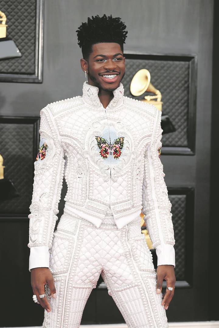 Lil Nas X poses on the red carpet at the 64th Annual Grammy Awards at the MGM Grand Garden Arena in Las Vegas, Nevada, U.S., April 3, 2022. Photo: Reuters/Maria Alejandra Cardona