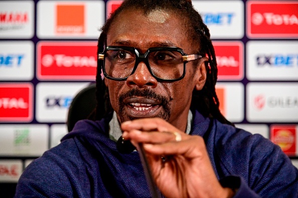 Senegals coach Aliou Cisse 